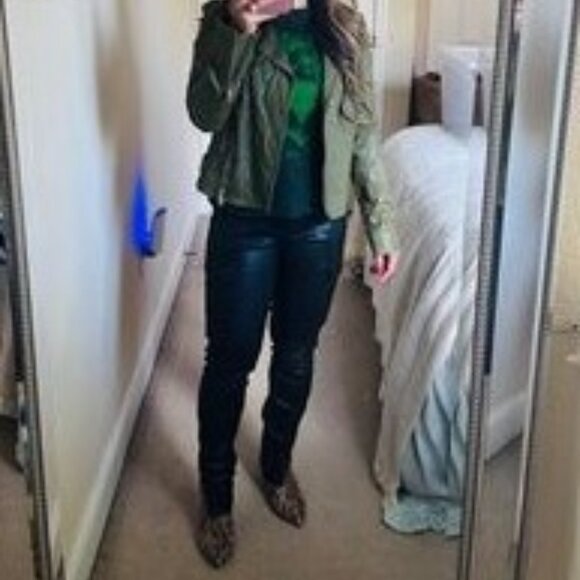 J Brand Houlihan Leather Pants 26 - Picture 1 of 4